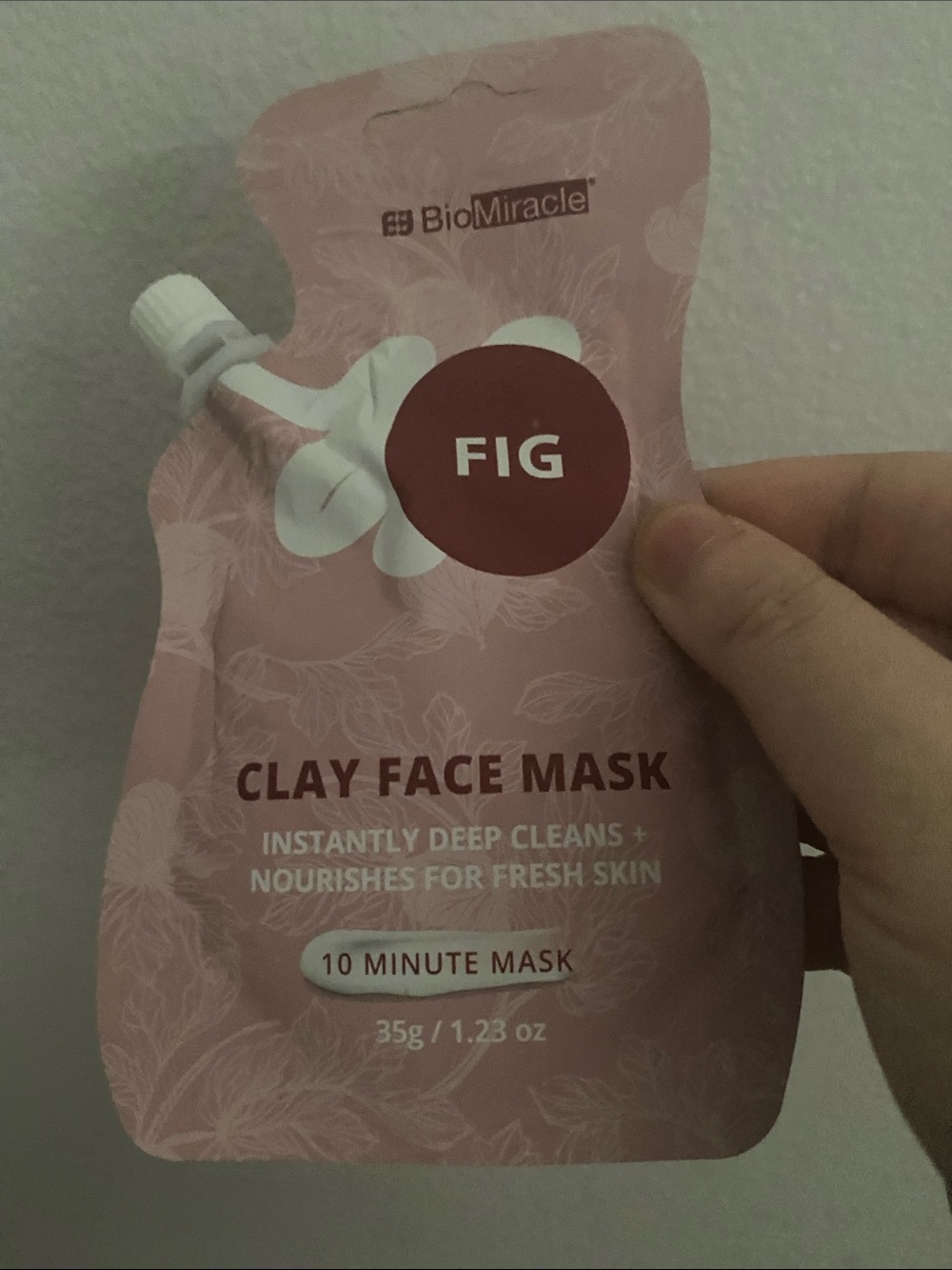 Miracle Fig Clay Face Mask - Soft Pink Packaging